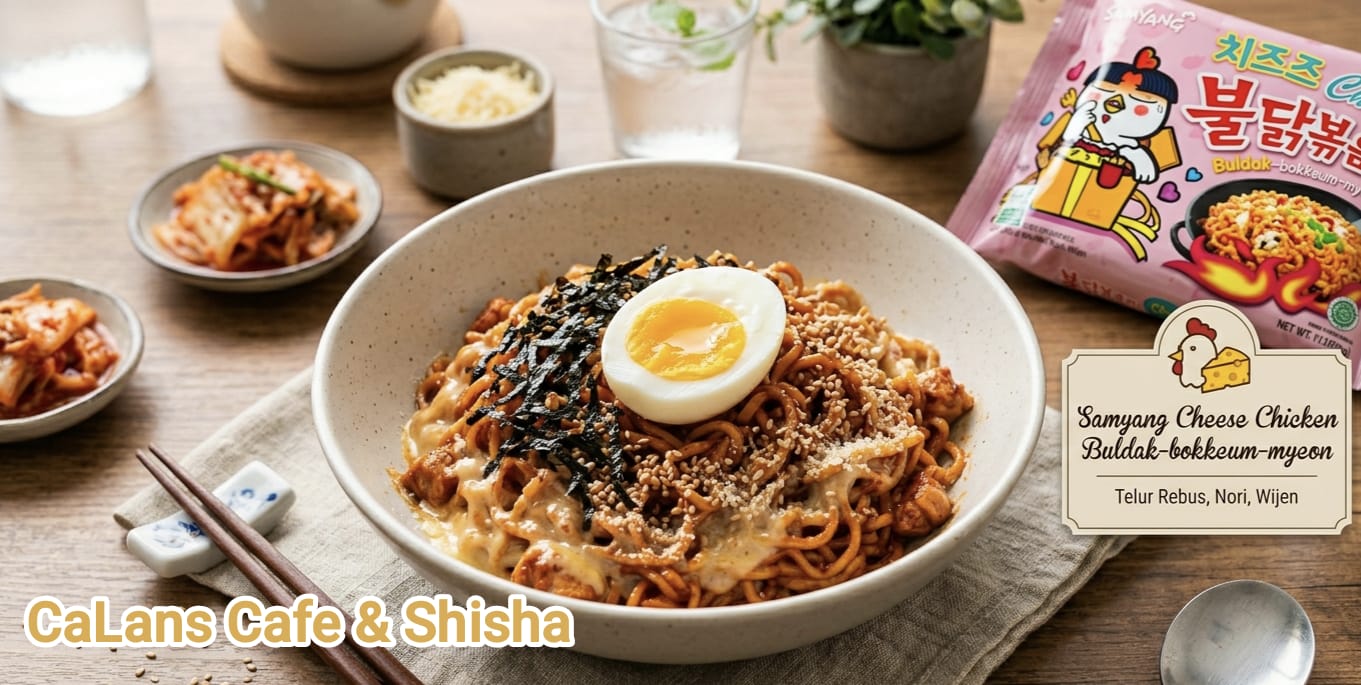 MIE Samyang carbonara Komplit