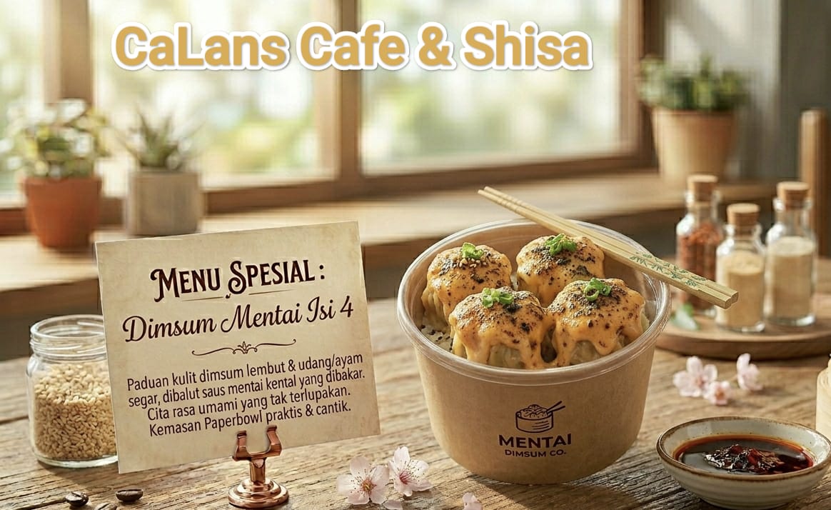Dimsum Mentai chili oil isi 4